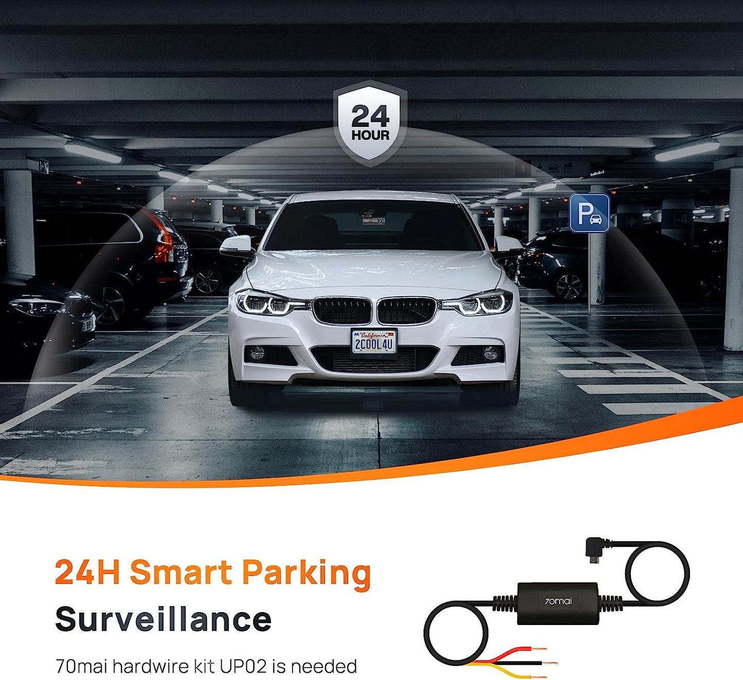 Smart Dash Cam 1S 1080P Full HD Smart Dash Camera for Cars Sony IMX307