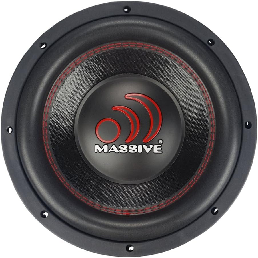 GTX104 10 Inch Car Audio Subwoofer, High Performance for Cars, Trucks, Jeeps - 10" Subwoofer 700W RMS, 1400W MAX Dual 2 Ohm, 2.5 Inch Voice Coil