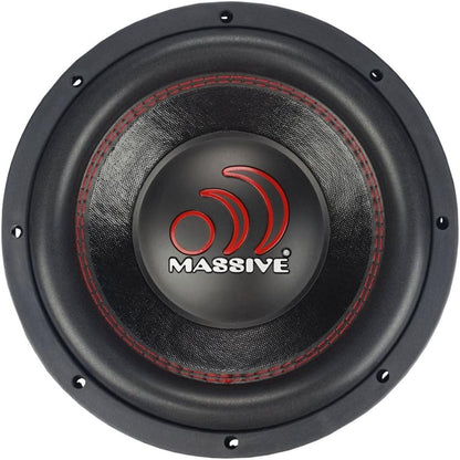 GTX104 10 Inch Car Audio Subwoofer, High Performance for Cars, Trucks, Jeeps - 10" Subwoofer 700W RMS, 1400W MAX Dual 2 Ohm, 2.5 Inch Voice Coil