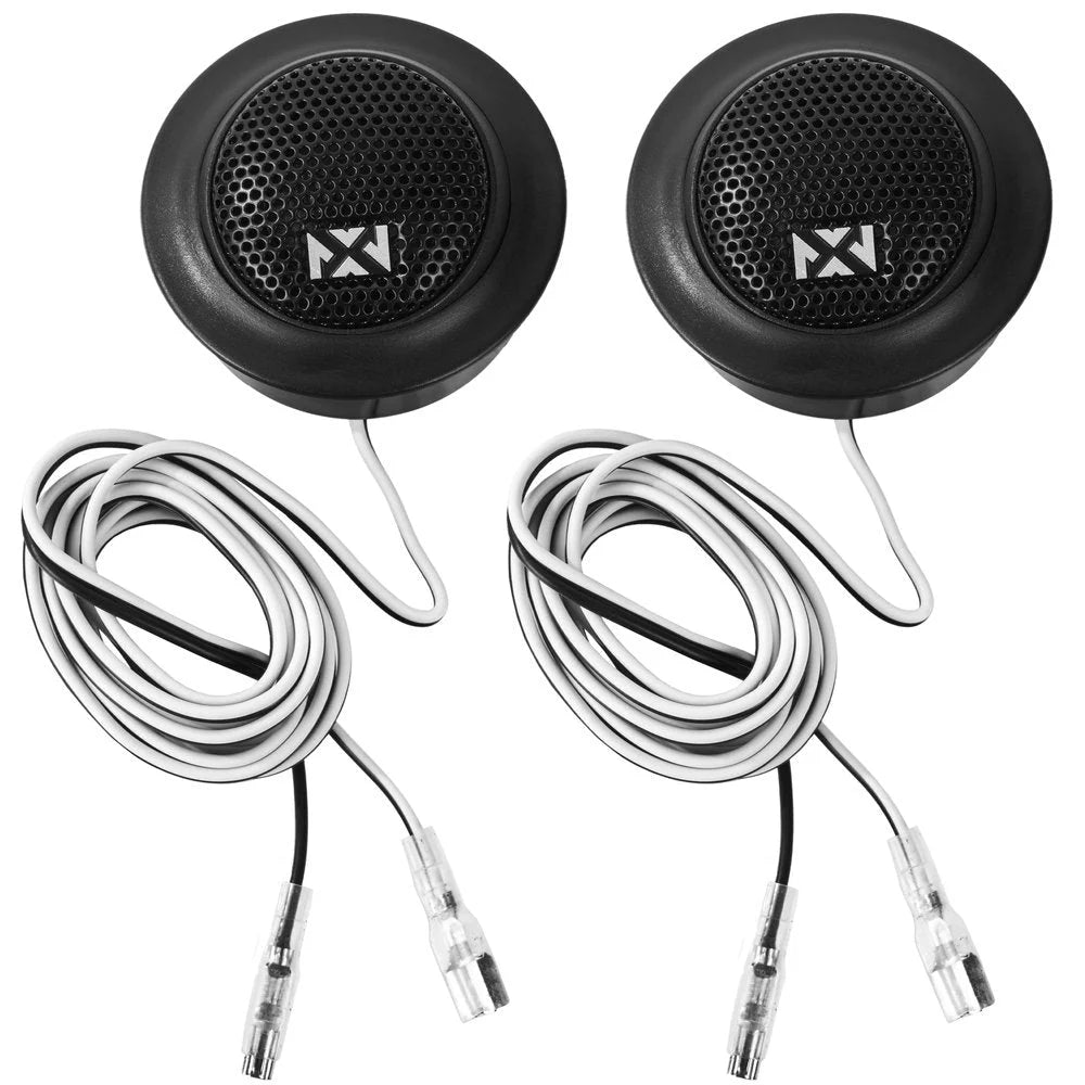 NSP65KIT 6.5" Component Car Speaker System 2-Way 600W Peak N-Series W/ 20Mm Silk Dome Tweeters
