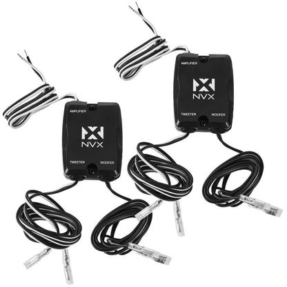 NSP65KIT 6.5" Component Car Speaker System 2-Way 600W Peak N-Series W/ 20Mm Silk Dome Tweeters