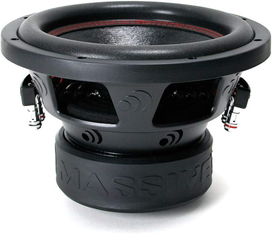 GTX104 10 Inch Car Audio Subwoofer, High Performance for Cars, Trucks, Jeeps - 10" Subwoofer 700W RMS, 1400W MAX Dual 2 Ohm, 2.5 Inch Voice Coil