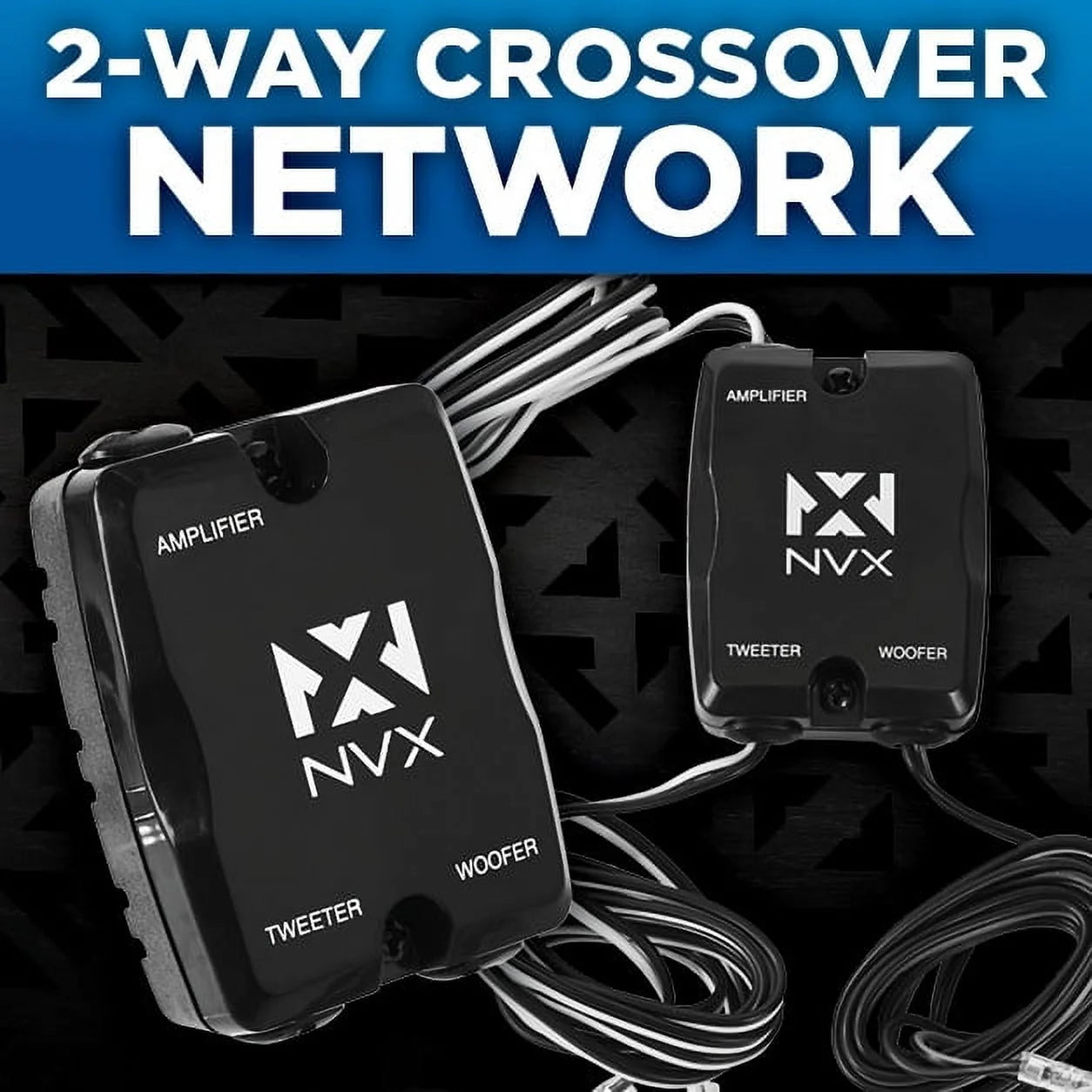 NSP65KIT 6.5" Component Car Speaker System 2-Way 600W Peak N-Series W/ 20Mm Silk Dome Tweeters